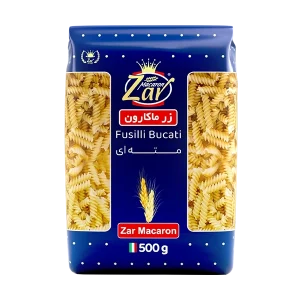 اسپاگتي فرمي مته 500 گرم زرماكارون