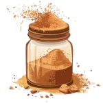 پودر ژله، کارامل، کاکائو